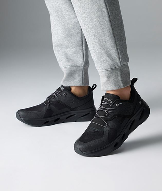 tenhaag shadowhaag sneaker in black