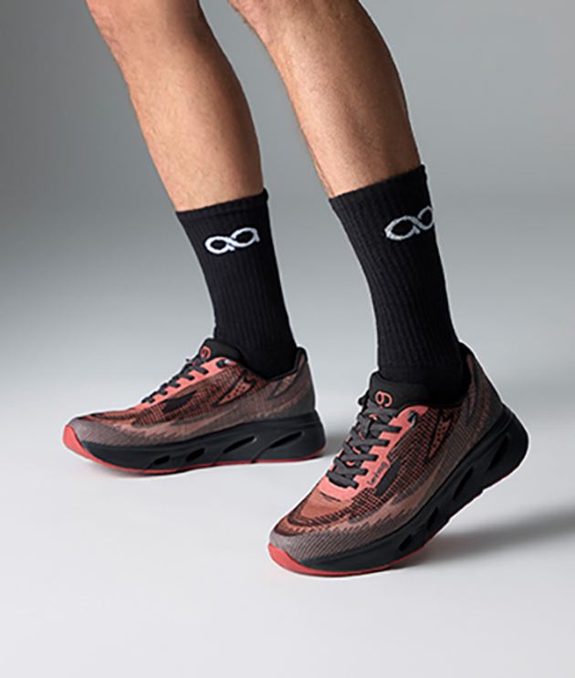 tenhaag wavehaag sneaker in red