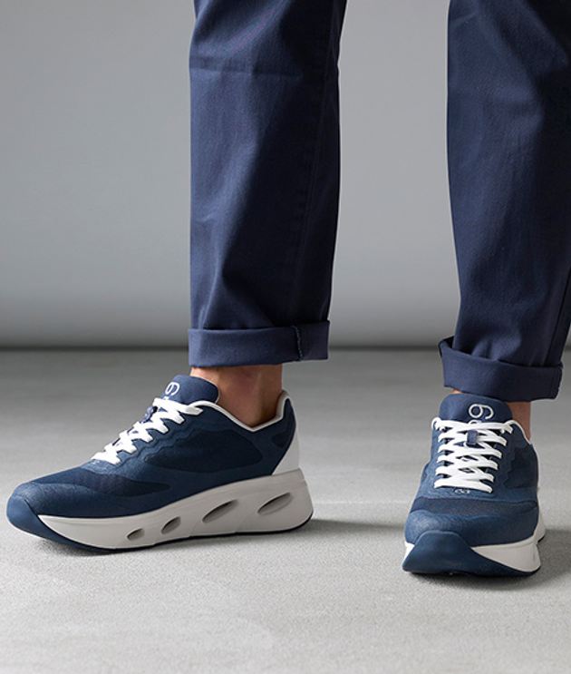tenhaag gridhaag sneaker in blue