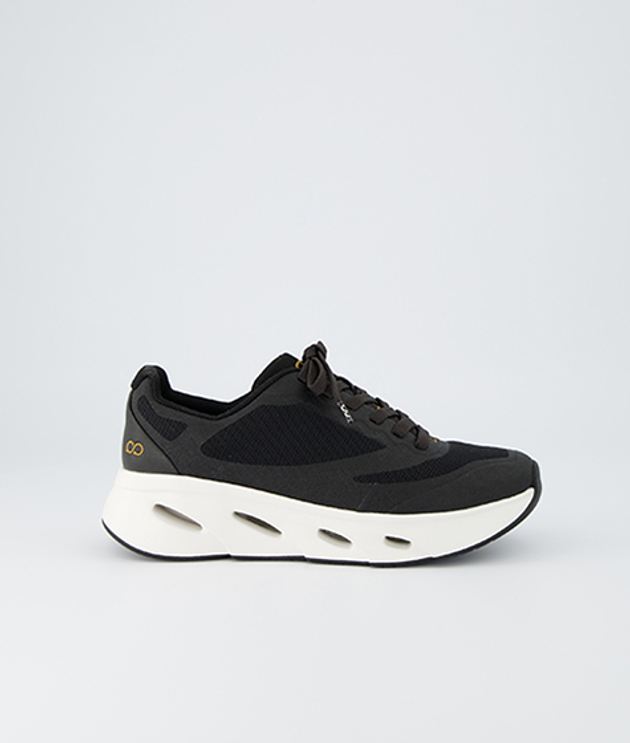 tenhaag gridhaag sneaker in black