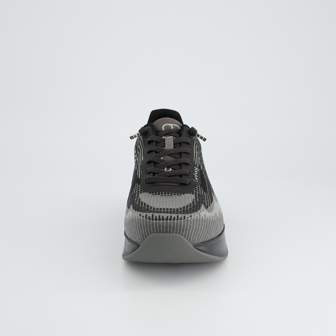 tenhaag 0506 - Black / gray, patterned - Front view