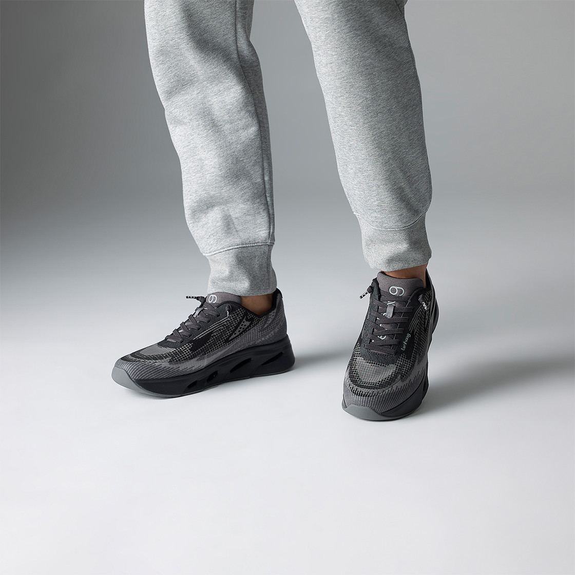 tenhaag 0506 - black / gray, patterned - special image